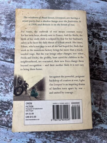 An image of a book by Maureen Lee - Lights Out Liverpool