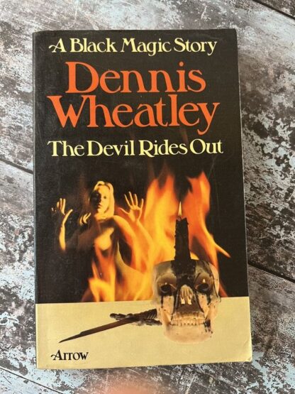 An image of a book by Dennis Wheatley - The Devil Rides Out