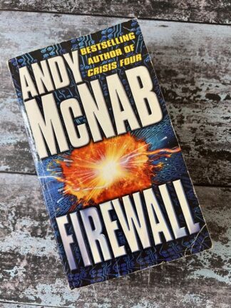 An image of a book by Andy McNab - Firewall
