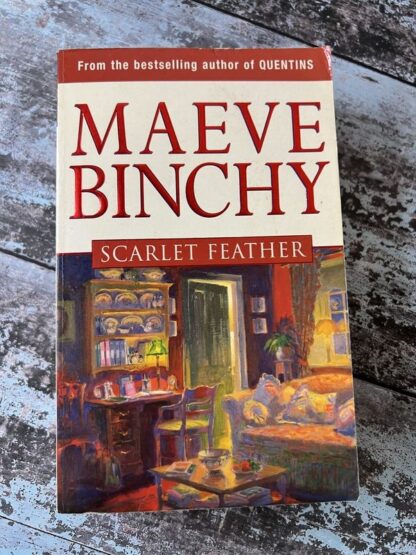 An image of a book by Maeve Binchy - Scarlet Feather