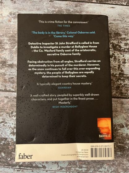 An image of a book by John Banville - Snow