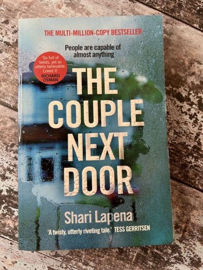 An image of a book by Shari Lapena - The Couple Next Door