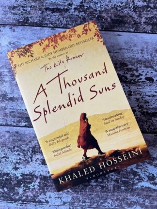 An image of a book by Khaled Hosseini - A Thousand Splendid Suns