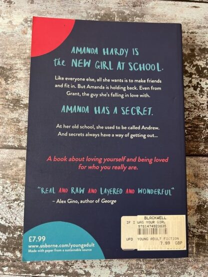An image of a book by Meredith Russo - If I Was a Girl