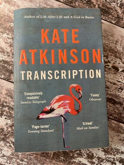 An image of a book by Kate Atkinson - Transcription