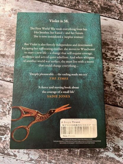 An image of a book by Tracy Chevalier - A Single Thread