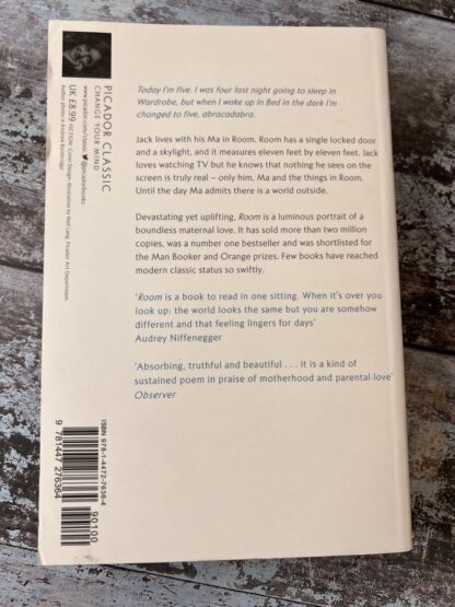 An image of a book by Emma Donoghue - Room