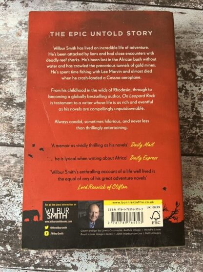 An image of a book by Wilbur Smith - On Leopard Rock