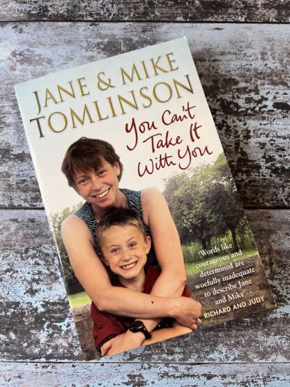 An image of a book by Jane and Mike Tomlinson - You Can't Take It With You