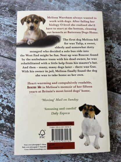 An image of a book by Melissa Wareham - Rescue Me