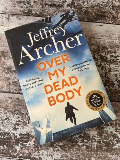 An image of a book by Jeffrey Archer - Over My Dead Body