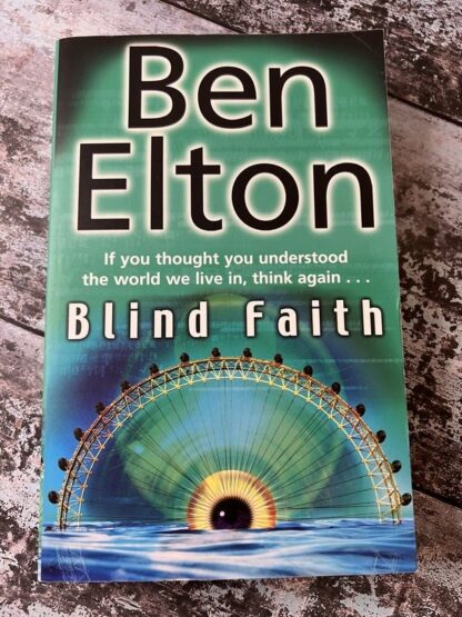 An image of a book by Ben Elton - Blind Faith