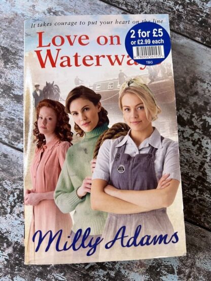 An image of a book by Milly Adams - Love on the Waterways