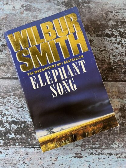 An image of a book by Wilbur Smith - Elephant Song