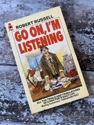 An image of a book by Robert Russell - Go on, I'm listening
