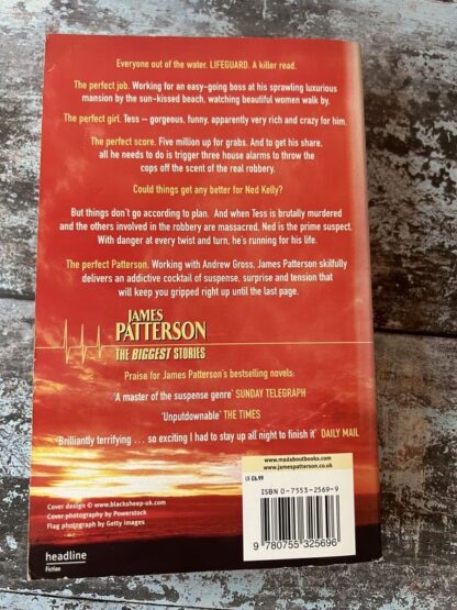 An image of a book by James Patterson - Lifeguard