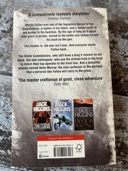 An image of a book by Jack Higgins - Cry of the Hunter