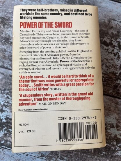 An image of a book by Wilbur Smith - Power of the Sword