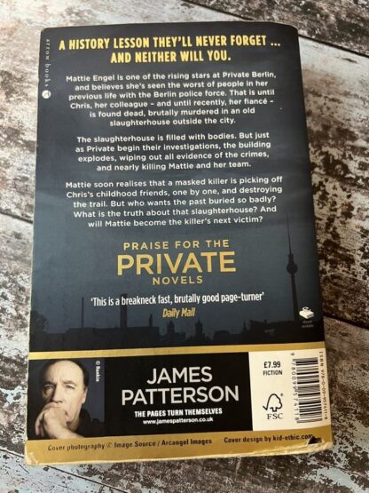 An image of a book by James Patterson - Private Berlin