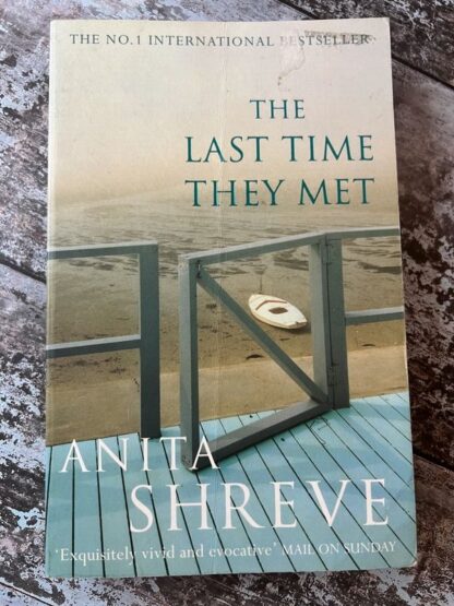 An image of a book by Anita Shreve - The Last Time They Met