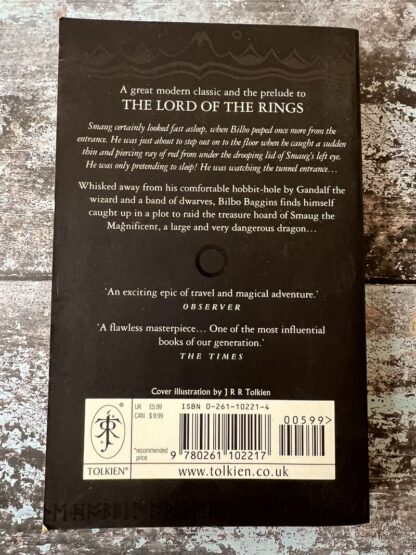 An image of a book by J R R Tolkien - The Hobbit