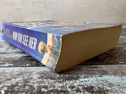 An image of a book by James Patterson - Now You See Her
