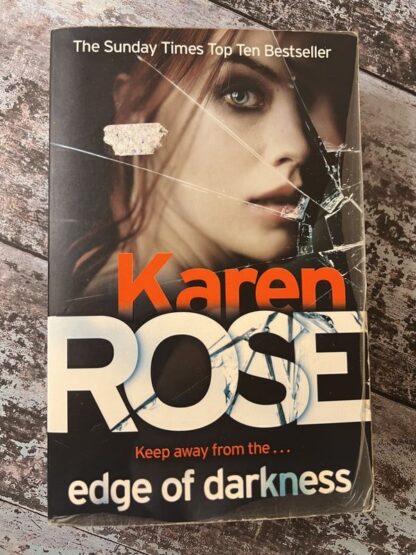 An image of a book by Karen Rose - Edge of Darkness