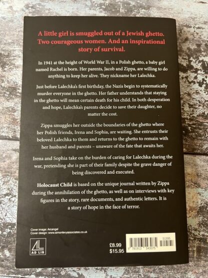 An image of a book by Amira Keidar - Holocaust Child