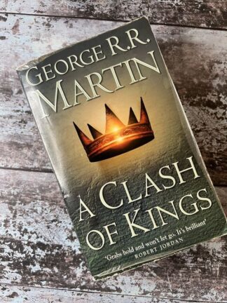 An image of a book by George R R Martin - A Clash of Kings