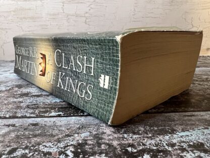 An image of a book by George R R Martin - A Clash of Kings