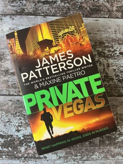 An image of a book by James Patterson - Private Vegas