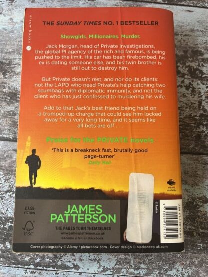 An image of a book by James Patterson - Private Vegas
