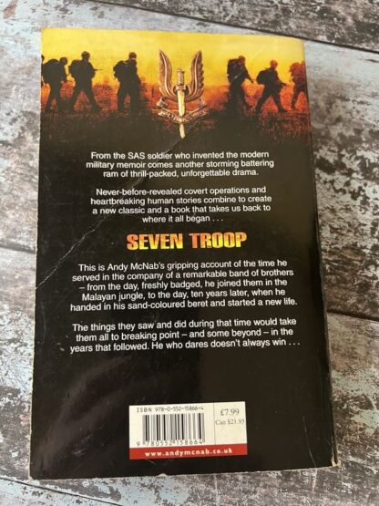 The image of a book by Andy McNab - Seven Troop