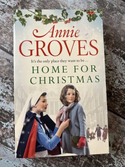 An image of a book by Annie Groves - Home for Christmas