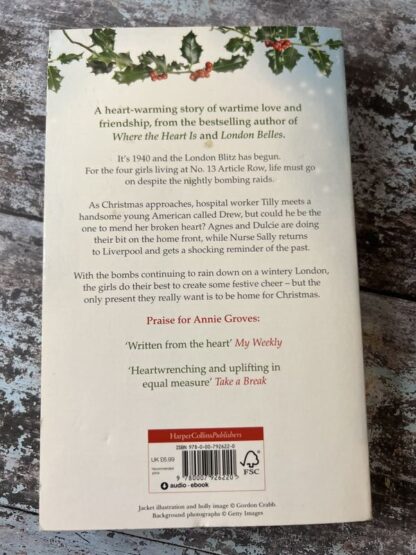 An image of a book by Annie Groves - Home for Christmas