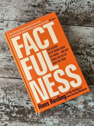 An image of a book by Hans Rosling - Factfulness