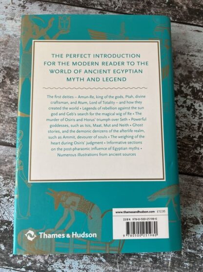 An image of a book by Garry J Shaw - the Egyptian Myths: A Guide to the Ancient Gods and Legends