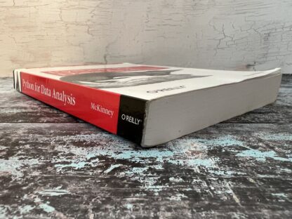 An image of the book by Wes McKinney - Python for Data Analysis