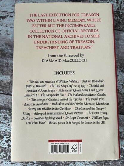 An image of the book by Chris Day, Daniel Gosling, Neil Johnston and Evan Roger - A History of Treason