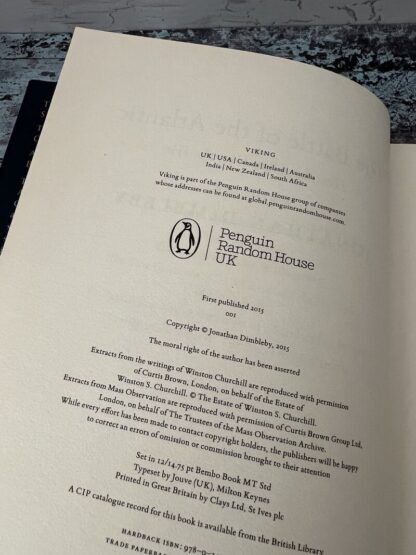 An image of the book by Jonathan Dimbleby - the Battle of the Atlantic