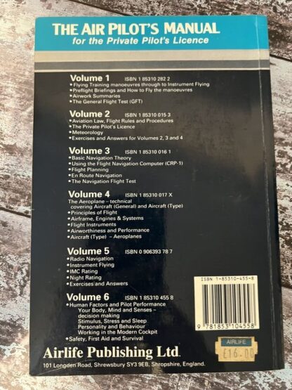 An image of the book Trevor Thom - The Air Pilot's Manual 6