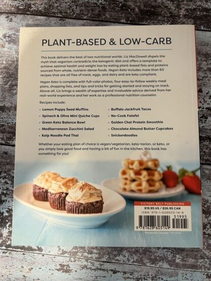 An image of the book by Liz MacDowell - Vegan Keto