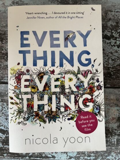An image of a book by Nicola Yoon - Everything Everything