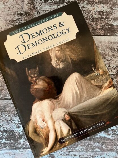 An image of the book Demons and Demonology by Rosemary Ellen Guiley