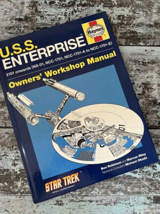 An image of the book USS Enterprise Owners' Workshop Manual by Ben Robinson and Marcus Riley