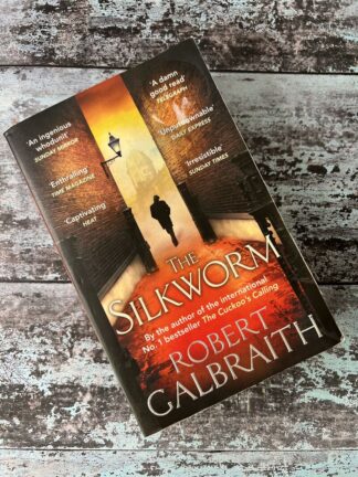 An image of a book by Robert Galbraith - The Silkworm