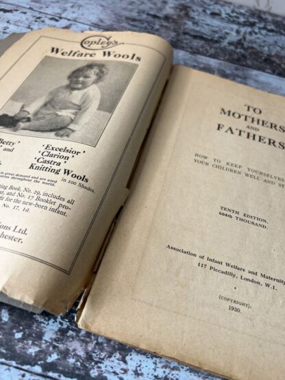 To Mothers and Fathers: How to keep yourselves and your children well and strong (CC0004)