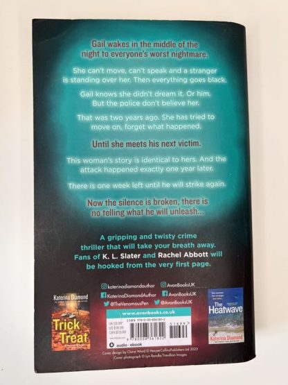 An image of the book The Silence by Katerina Diamond