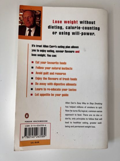 An image of the book Easyway to Lose Weight by Allen Carr