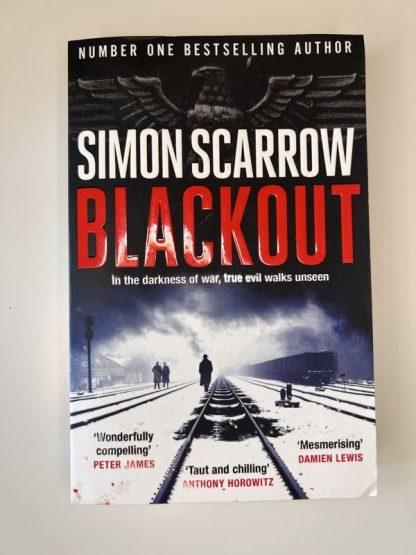 An image of the book Blackout by Simon Scarrow